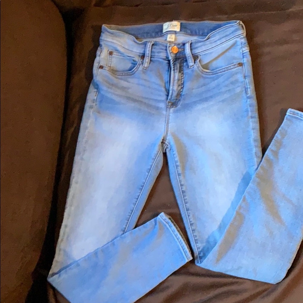 J.Crew Washed Stretchable Jeans waist 26